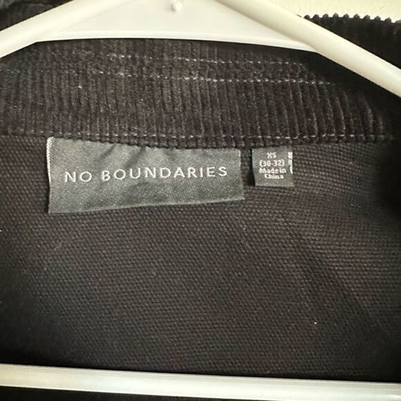 NWT - Black Corduroy Jacket - Unisex - Size XS - Picture 2 of 7